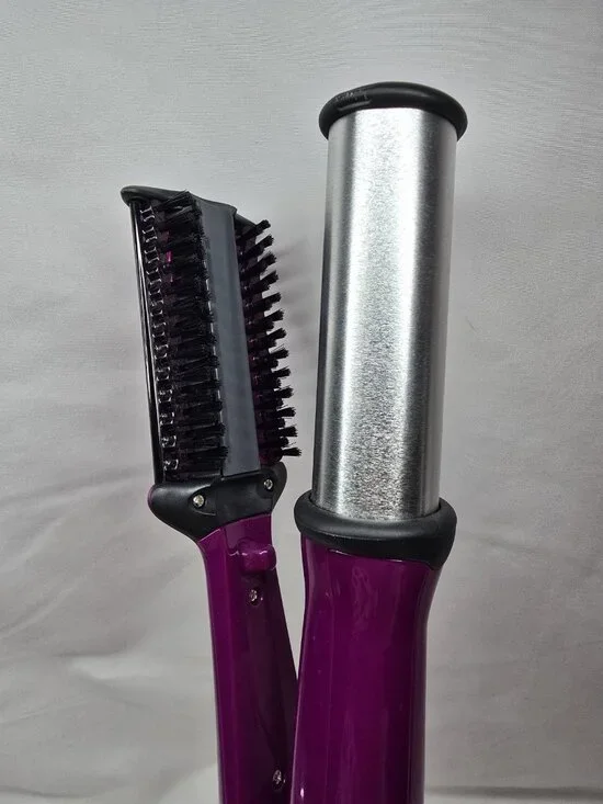 InStyler Rotating Curling Iron Hair Styler IS1.2-1001 Purple 00718 Works - Picture 2 of 9
